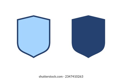 Shield icon vector. Protection icon. Security sign and symbol