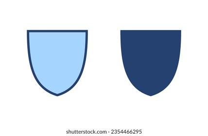 Shield icon vector. Protection icon. Security sign and symbol