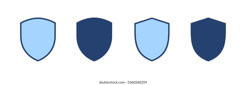 Shield icon vector. Protection icon. Security sign and symbol