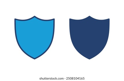Shield icon vector. Protection icon vector. Security vector icon