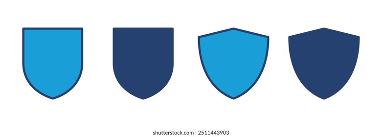 Shield icon vector. Protection icon vector. Security vector icon