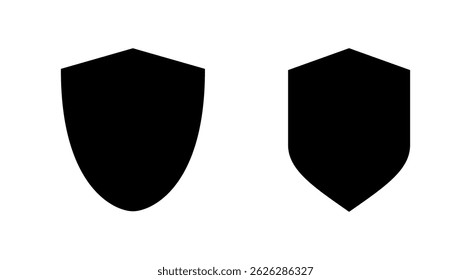 Shield icon vector. Protection icon. Security sign and symbol