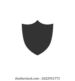 Shield icon vector. Secure and protection icon symbol.