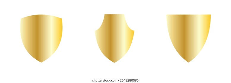 Vetor de ícone de escudo. Ilustração do símbolo do ícone de proteção e segurança