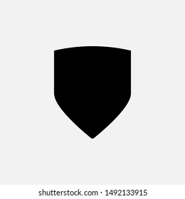 Shield Icon - Vector, Sign and Symbol for Design, Presentation, Website or Apps Elements.