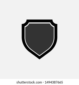 Shield Icon - Vector, Sign and Symbol for Design, Presentation, Website or Apps Elements.