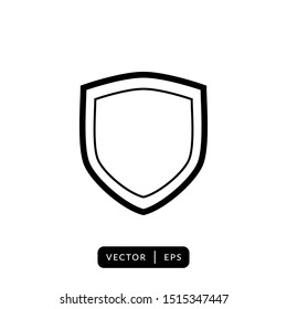 Shield Icon Vector - Sign or Symbol 