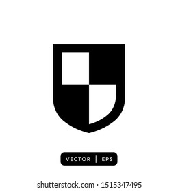 Shield Icon Vector - Sign or Symbol 