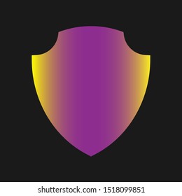 Shield Icon - Vector, Sign and Symbol for Design, Presentation, Website or Apps Elements. EPS 10