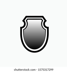Shield Icon - Vector, Sign and Symbol  for Design, Presentation, Website or Apps Elements.