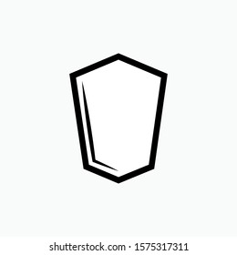 Shield Icon - Vector, Sign and Symbol  for Design, Presentation, Website or Apps Elements.