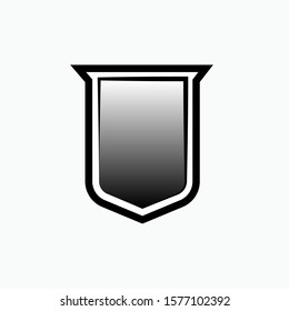 Shield Icon - Vector, Sign and Symbol for Design, Presentation, Website or Apps Elements.