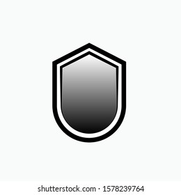 Shield Icon - Vector, Sign and Symbol for Design, Presentation, Website or Apps Elements.