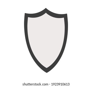Shield Icon - Vector, Sign and Symbol for Design, Presentation, Website or Apps Elements.