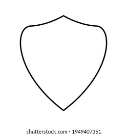 Shield Icon - Vector, Sign and Symbol for Design, Presentation, Website or Apps Elements. eps 10