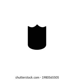 símbolo vectorial de icono de escudo