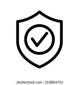 Design-Illustration für Schildsymbolen-Vektorsymbol