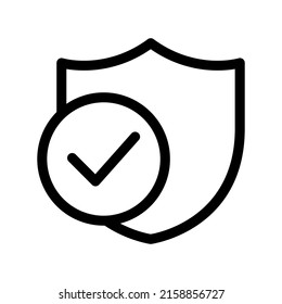 Shield Icon Vector Symbol Design Illustration