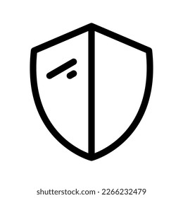 Shield Icon Vector Symbol Design Illustration