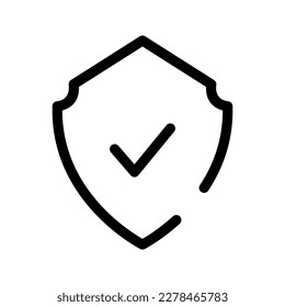 Shield Icon Vector Symbol Design Illustration