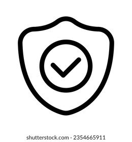 Shield Icon Vector Symbol Design Illustration