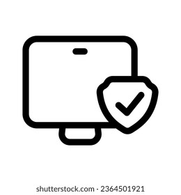 Design-Illustration für Schildsymbolen-Vektorsymbol