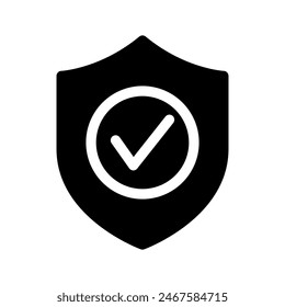 Shield Icon Vector Symbol Design Illustration