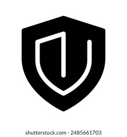 Shield Icon Vector Symbol Design Illustration