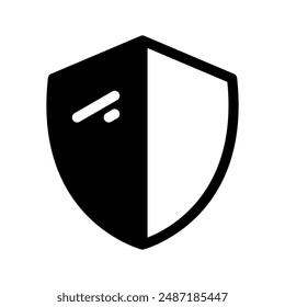 Shield Icon Vector Symbol Design Illustration