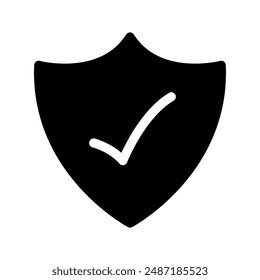Shield Icon Vector Symbol Design Illustration