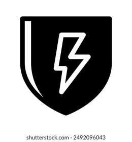 Shield Icon Vector Symbol Design Illustration