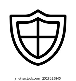 Shield Icon Vector Symbol Design Illustration