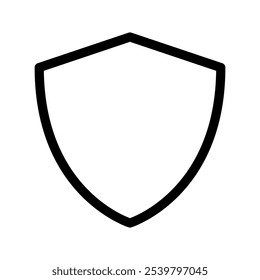 Shield Icon Vector Symbol Design Illustration