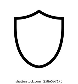 Shield Icon Vector Symbol Design Illustration