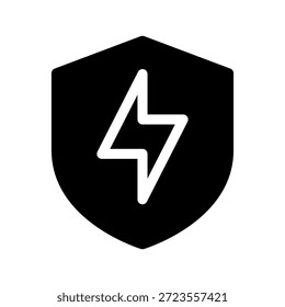 Shield Icon Vector Symbol Design Illustration