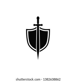 shield icon vector trendy flat style