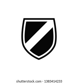 shield icon vector trendy style 