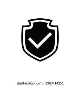 shield icon vector trendy style 
