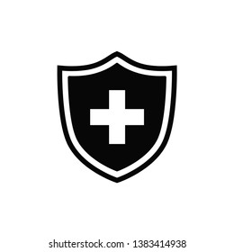 shield icon vector  trendy style collection