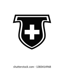 shield icon vector  trendy style collection