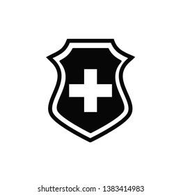 shield icon vector  trendy style collection