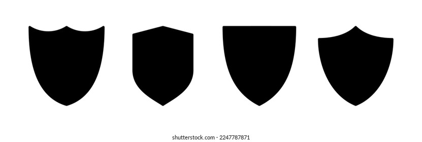 Shield icon vector for web and mobile app. Protection icon. Security sign and symbol