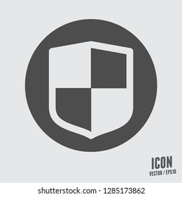 Shield icon vector.Protection sign.Safety symbol.