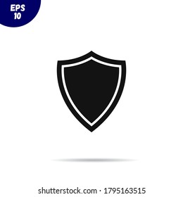 Shield icon vector.Security shield symbol.Guard sign