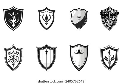 Schildsymbol, Vektorgrafik,Schildsymbol im Vintage-Stil
