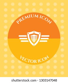 Shield Icon for Web. Application, Software & Graphic Design.