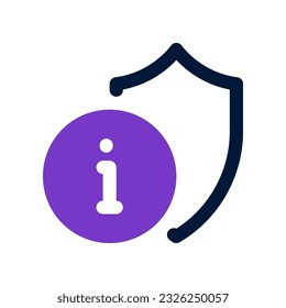 icono de escudo para tu sitio web, móvil, presentación y diseño de logotipo.
