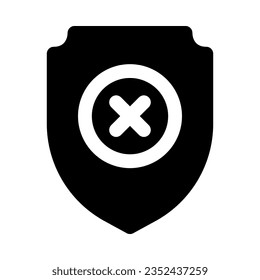 shield icon for your website, mobile, presentation, and logo design.