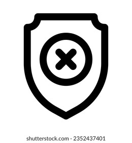 shield icon for your website, mobile, presentation, and logo design.