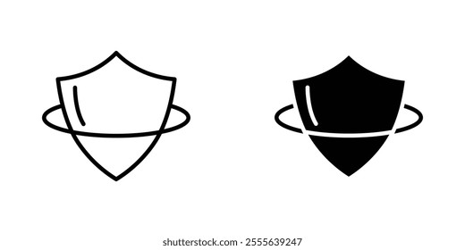 Shield icons for app and websites.